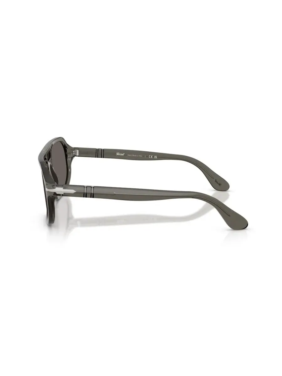 Солнцезащитные очки унисекс прямоугольной формы, Guido PO3393S Persol — изображение 3 из 7, прозрачный серый