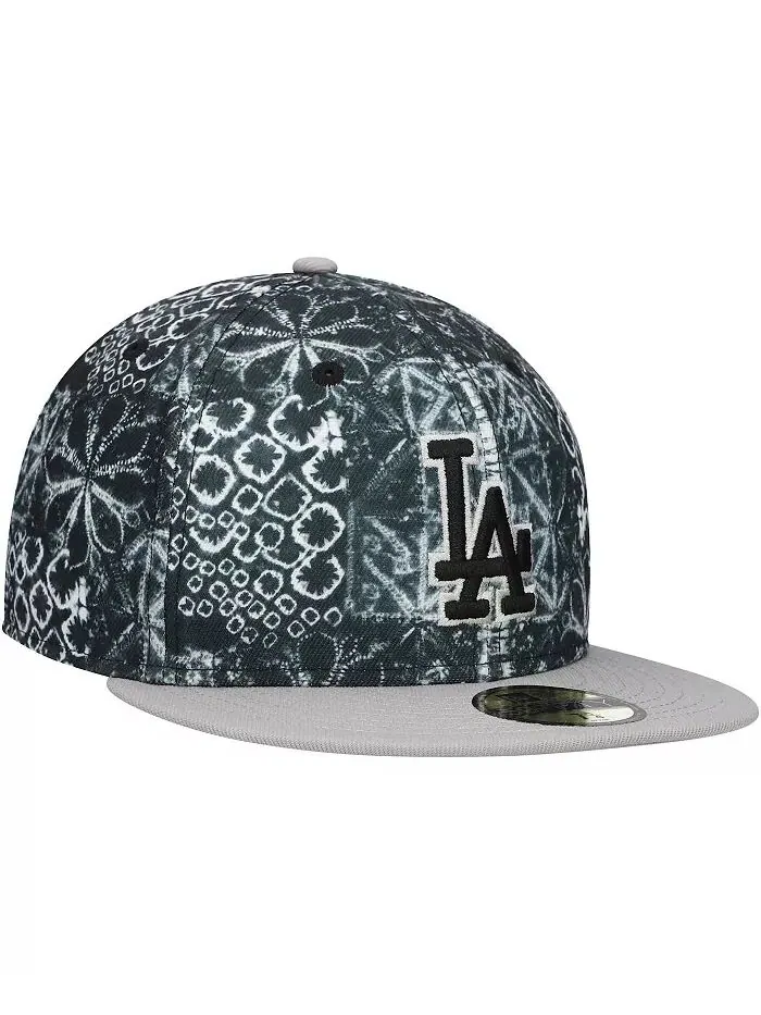 Мужская черная бейсболка Los Angeles Dodgers Sands 59FIFTY Fitted New Era — изображение 2 из 4