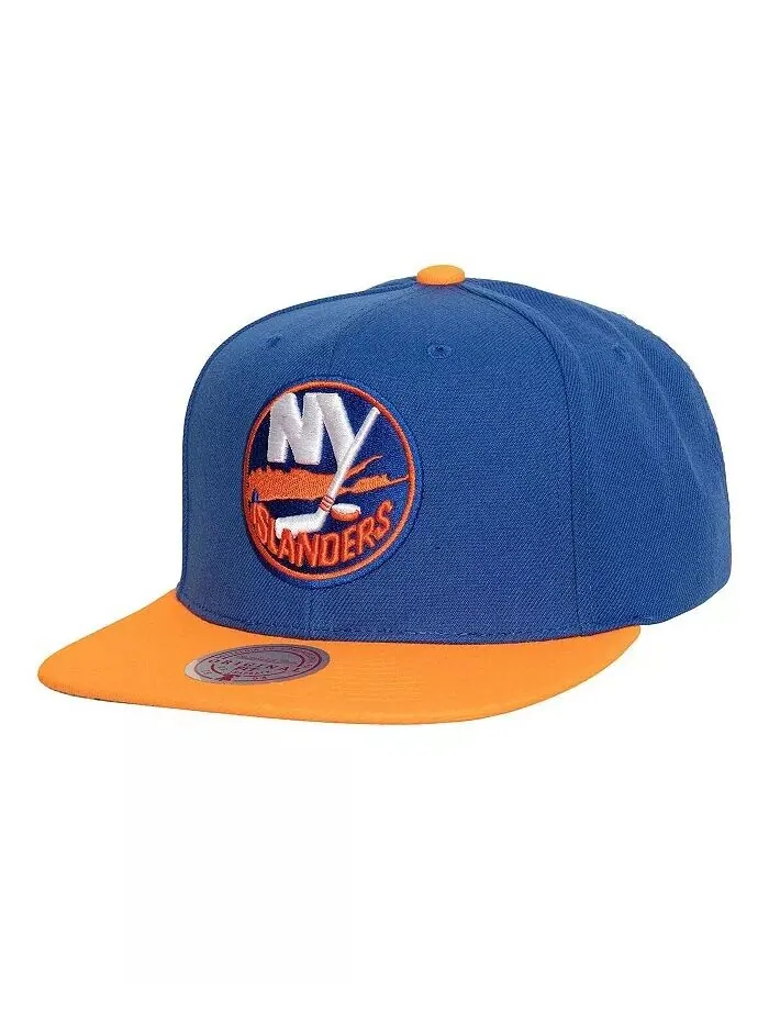 Мужская бейсболка-кепка Royal New York Islanders Core Team Ground 2.0 Snapback Mitchell & Ness — изображение 1 из 3
