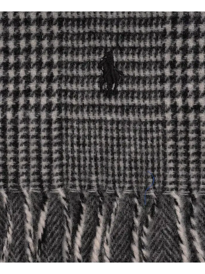 Мужской шарф Double Face Polo Ralph Lauren — изображение 5 из 6, синий