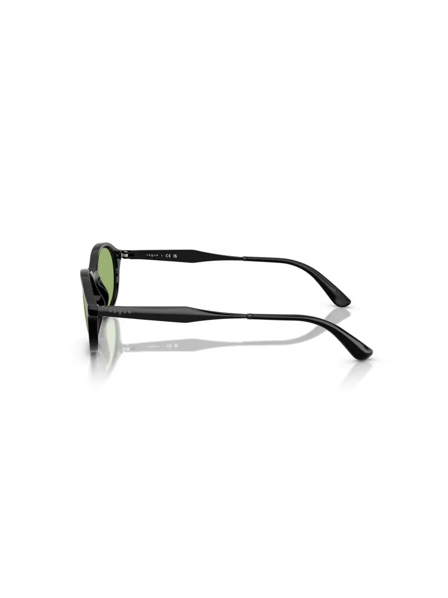 Женские овальные солнцезащитные очки, VO5625S Vogue Eyewear — изображение 3 из 7, черный