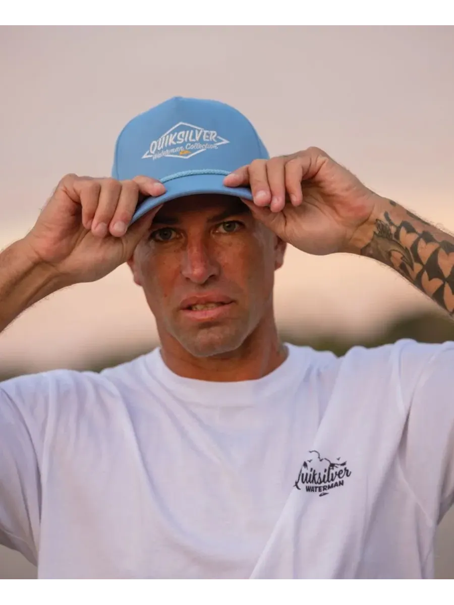 Кепка Quiksilver Waterman Hull — изображение 4 из 4, синий