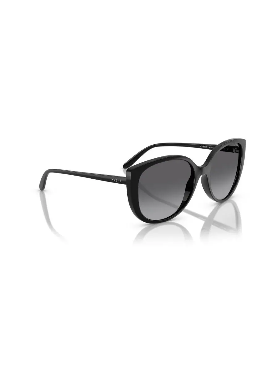 Женские поляризованные солнцезащитные очки Butterfly, VO5623S Vogue Eyewear — изображение 6 из 7, черный