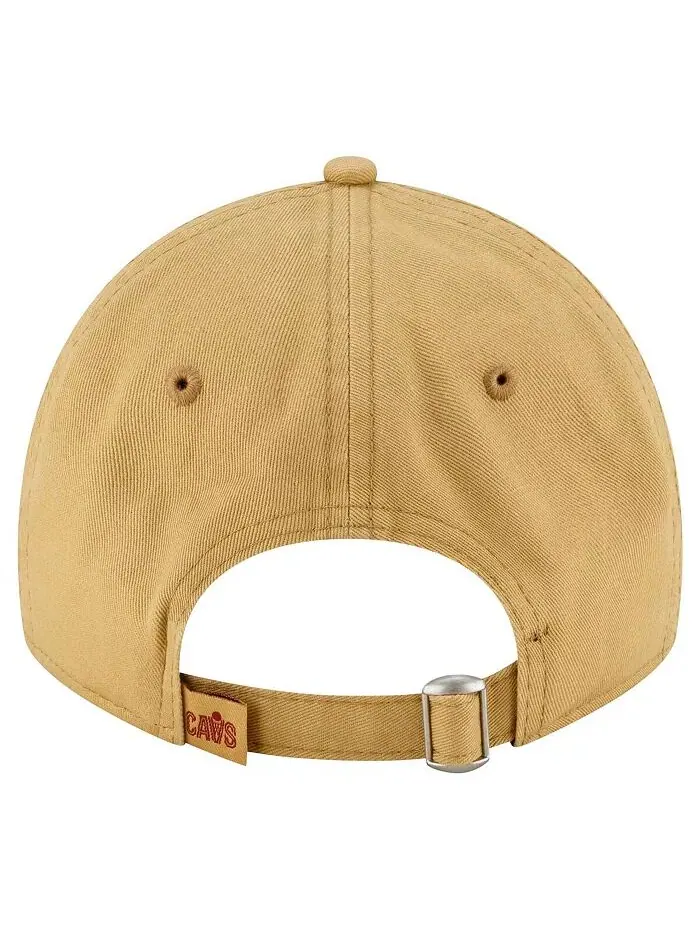 Мужская бежевая кепка Cleveland Cavaliers Team 2.0 9TWENTY Adjustable New Era — изображение 4 из 4