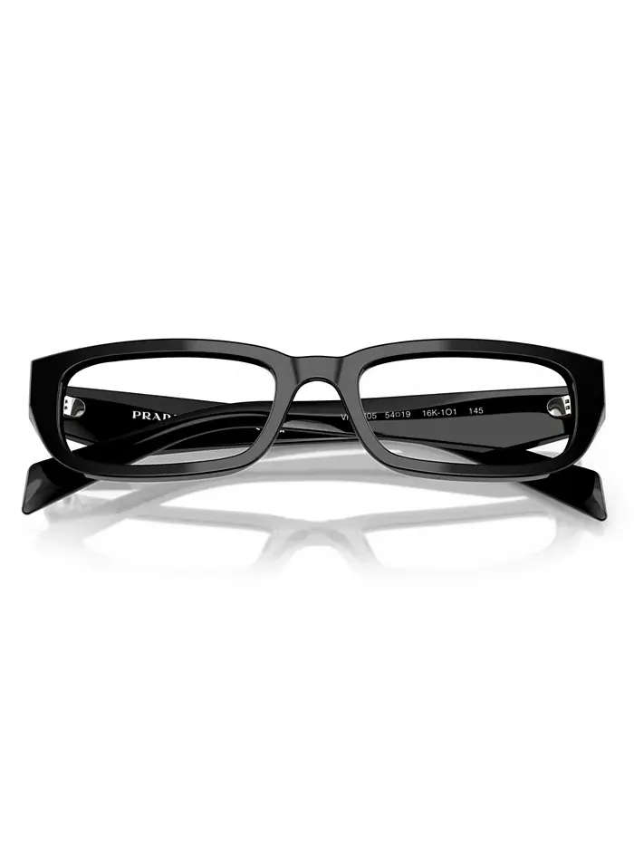 Женские прямоугольные очки, PR B05V PRADA — изображение 3 из 6, серебристый