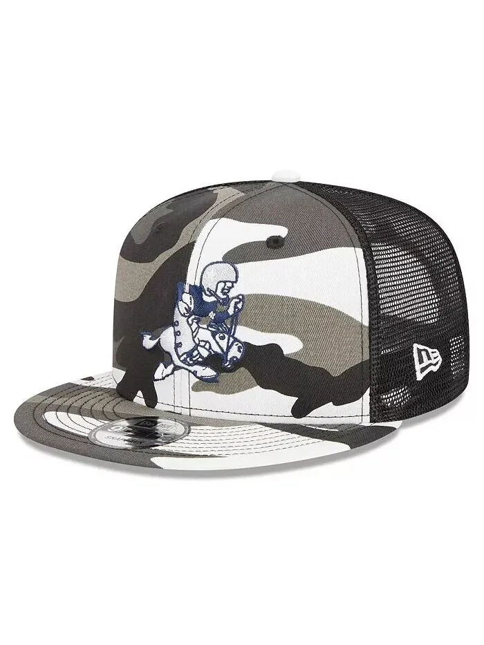 Мужская кепка с камуфляжем Urban Camo Dallas Cowboys 9FIFTY Trucker Snapback New Era — изображение 1 из 4