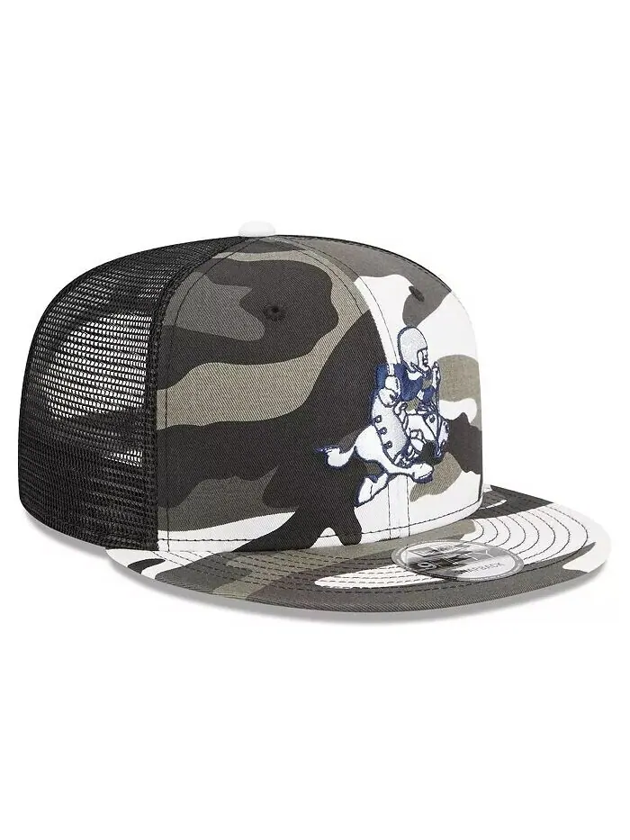 Мужская кепка с камуфляжем Urban Camo Dallas Cowboys 9FIFTY Trucker Snapback New Era — изображение 3 из 4