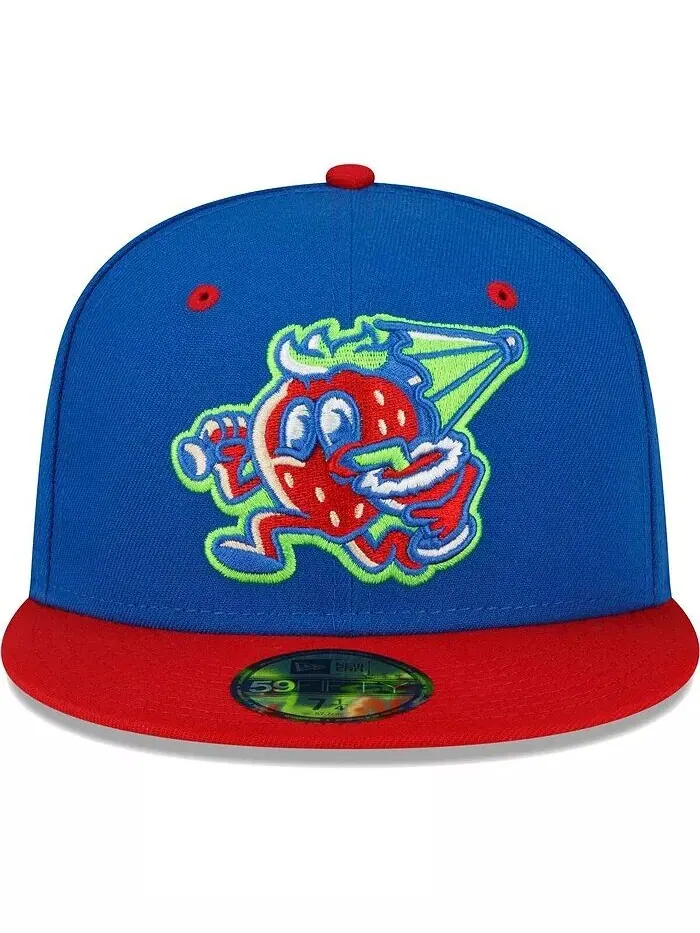 Мужская синяя шляпа El Paso Chihuahuas Copa De La Diversion 59FIFTY New Era — изображение 2 из 4, синий