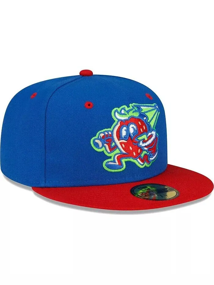 Мужская синяя шляпа El Paso Chihuahuas Copa De La Diversion 59FIFTY New Era — изображение 3 из 4, синий