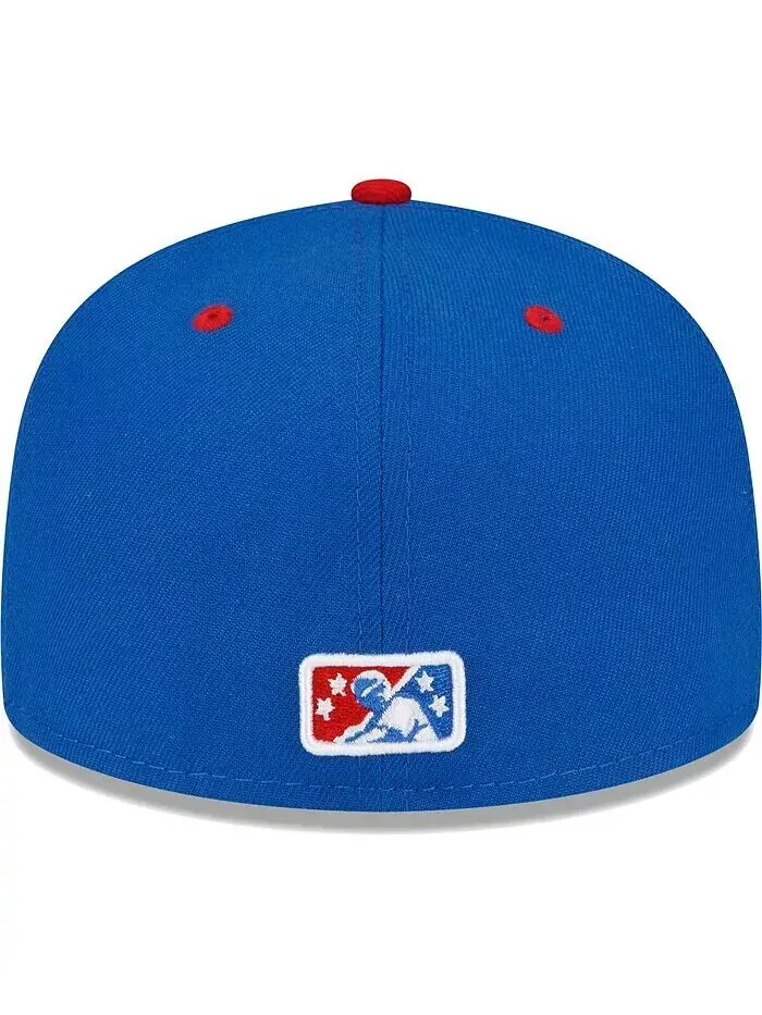 Мужская синяя шляпа El Paso Chihuahuas Copa De La Diversion 59FIFTY New Era — изображение 4 из 4, синий