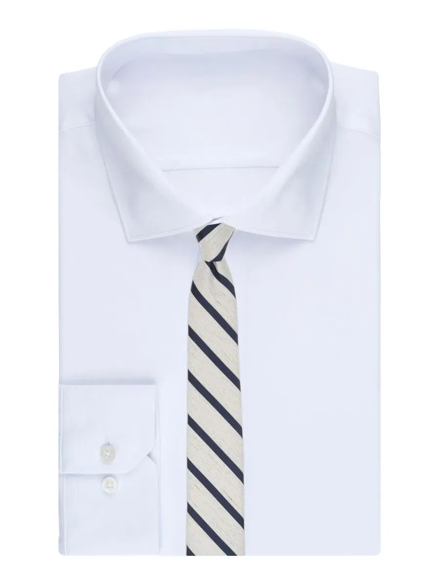 Галстук-бабочка Brinkman Striped Tie Bar III — изображение 3 из 3, серый