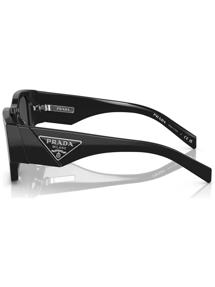 Солнцезащитные очки Symbole Rectangular для мужчин PRADA — изображение 3 из 6, черный
