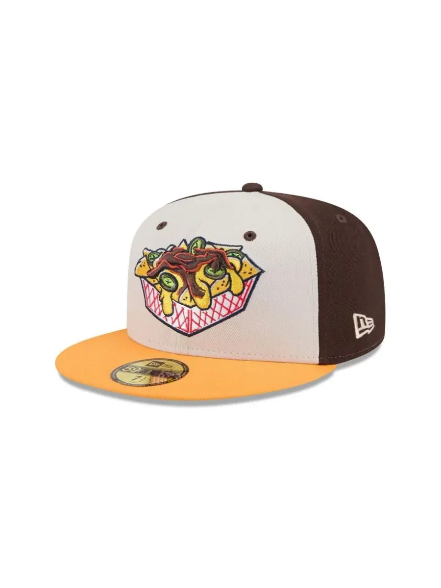 New Era Мужская коричневая кепка Memphis Redbirds Theme Nights 59FIFTY — изображение 1 из 4, коричневый