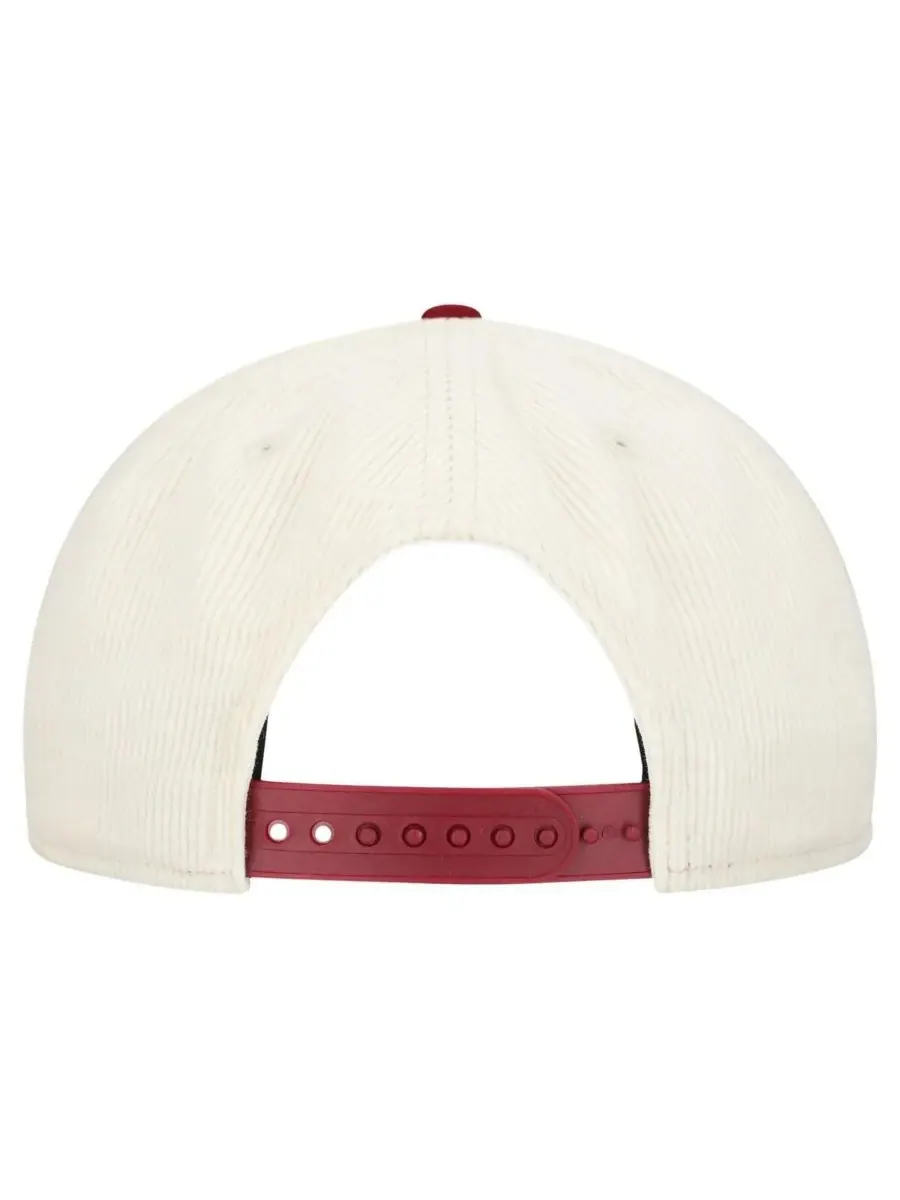 Мужская регулируемая кепка Stone Washington Commanders Loyal Corduroy 9SEVENTY New Era — изображение 4 из 4, серый