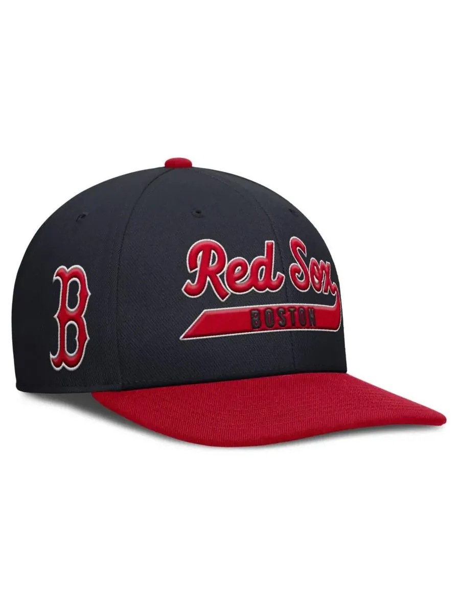 Nike Мужская бейсболка Boston Red Sox Pro Performance Snapback в сине-красном цвете — изображение 1 из 4, темно-синий красный