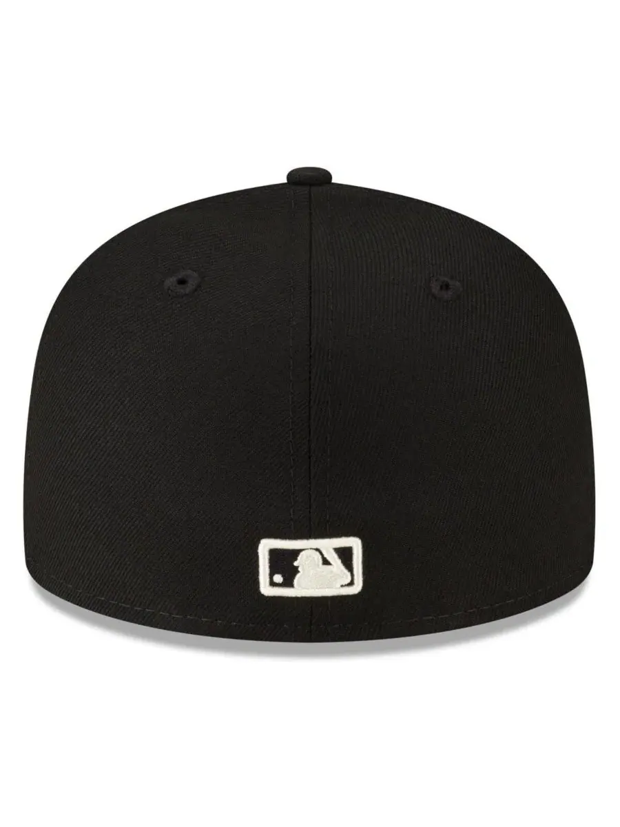 Бейсболка с вышитым логотипом Seattle Mariners, модель Authentic Collection 59FIFTY New Era — изображение 4 из 4, черный
