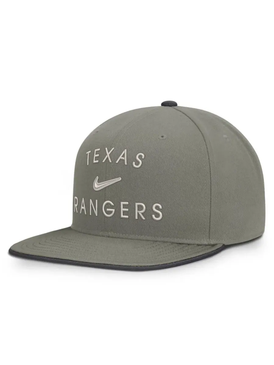 Бейсболка Nike Pro Dri-FIT snapback, Олива — изображение 1 из 4, серый