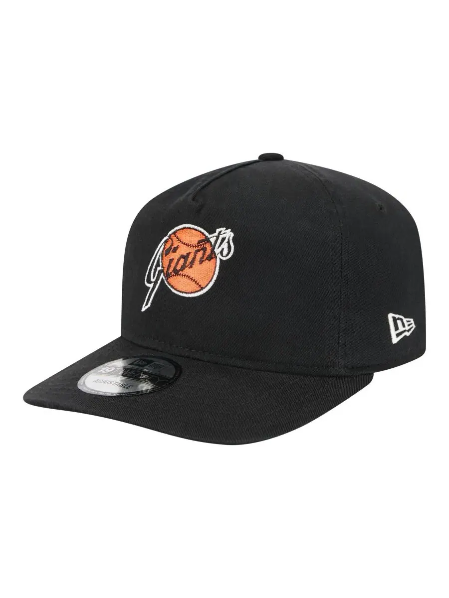 Кепка-снэпбек с вышитым логотипом San Francisco Giants Championship 19TWENTY New Era — изображение 3 из 5, черный