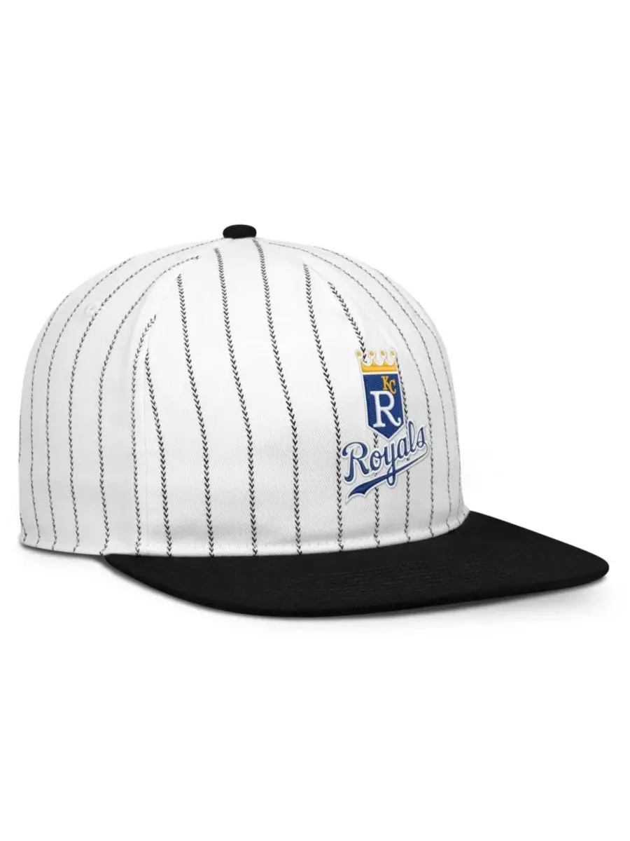 Бейсболка Nike Kansas City Royals Cooperstown Collection Pro — изображение 3 из 4, белый черный