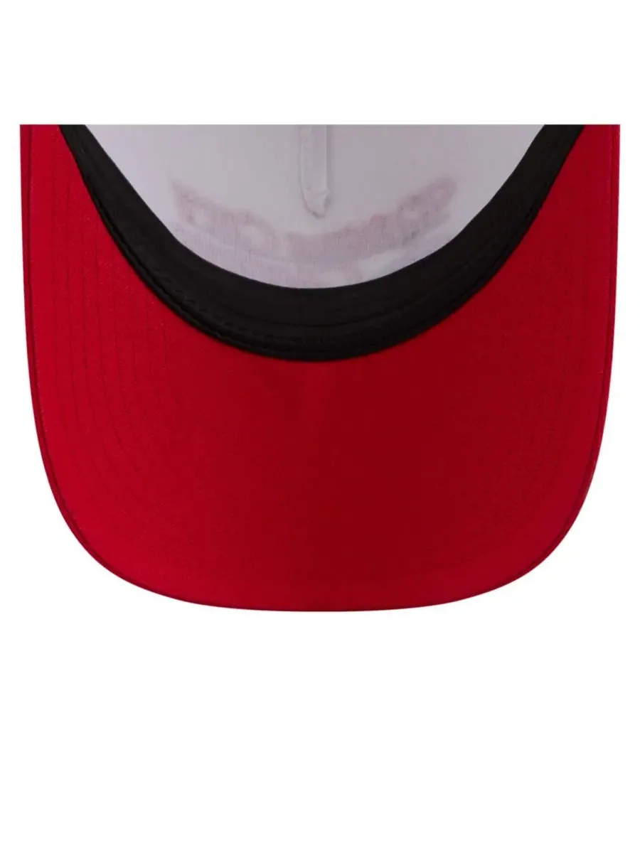 Кепка New Era Retro A-Frame 9FORTY — изображение 2 из 5, кремовый красный