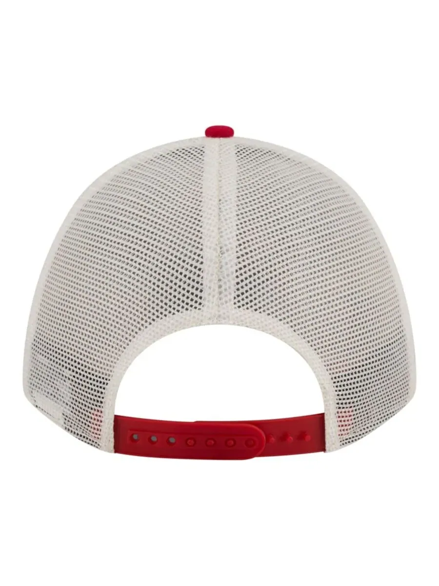 Кепка New Era Retro A-Frame 9FORTY — изображение 3 из 5, кремовый красный