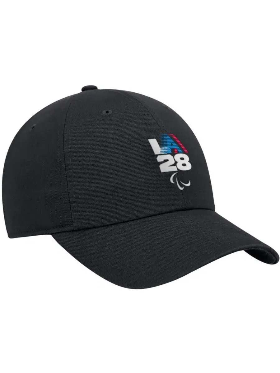 Кепка с вышивкой LA28 Summer Paralympics Retro Stripe Club Nike — изображение 2 из 3, черный