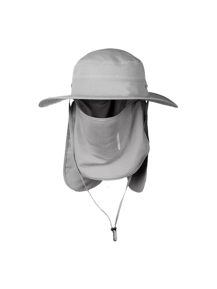 Мужская унисекс-шляпа Keya Packable Boonie Classic Fit Kanut Sports — изображение 3 из 3, светлый серый