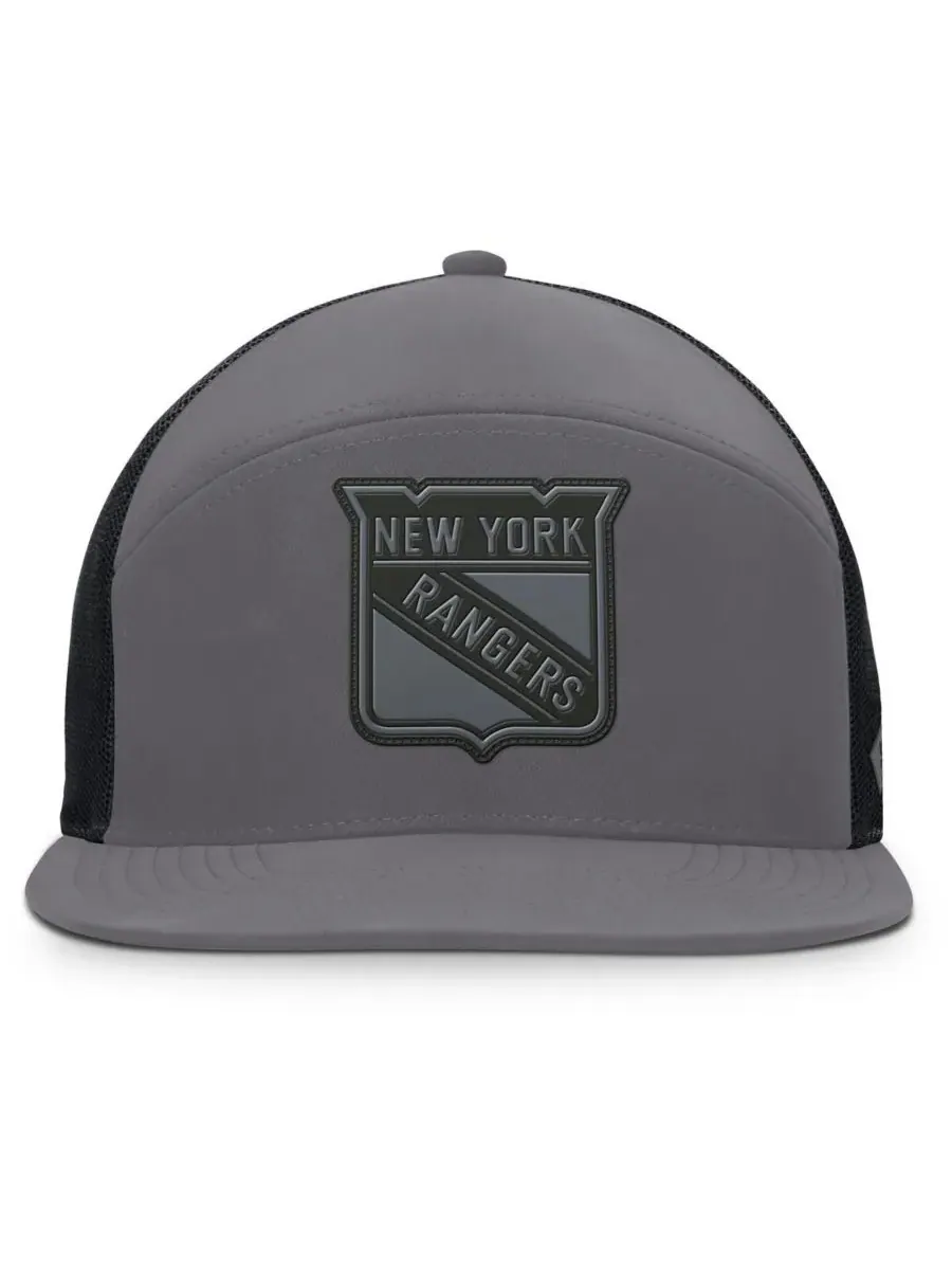 Fanatics Мужская кепка New York Rangers Fairweather с регулируемым размером — изображение 2 из 4, темно-серый