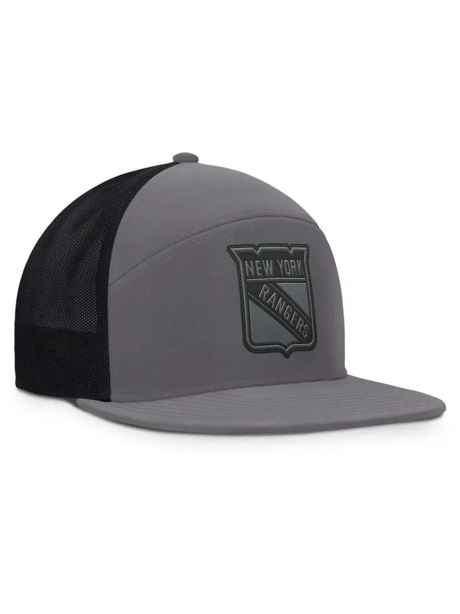 Fanatics Мужская кепка New York Rangers Fairweather с регулируемым размером — изображение 3 из 4, темно-серый