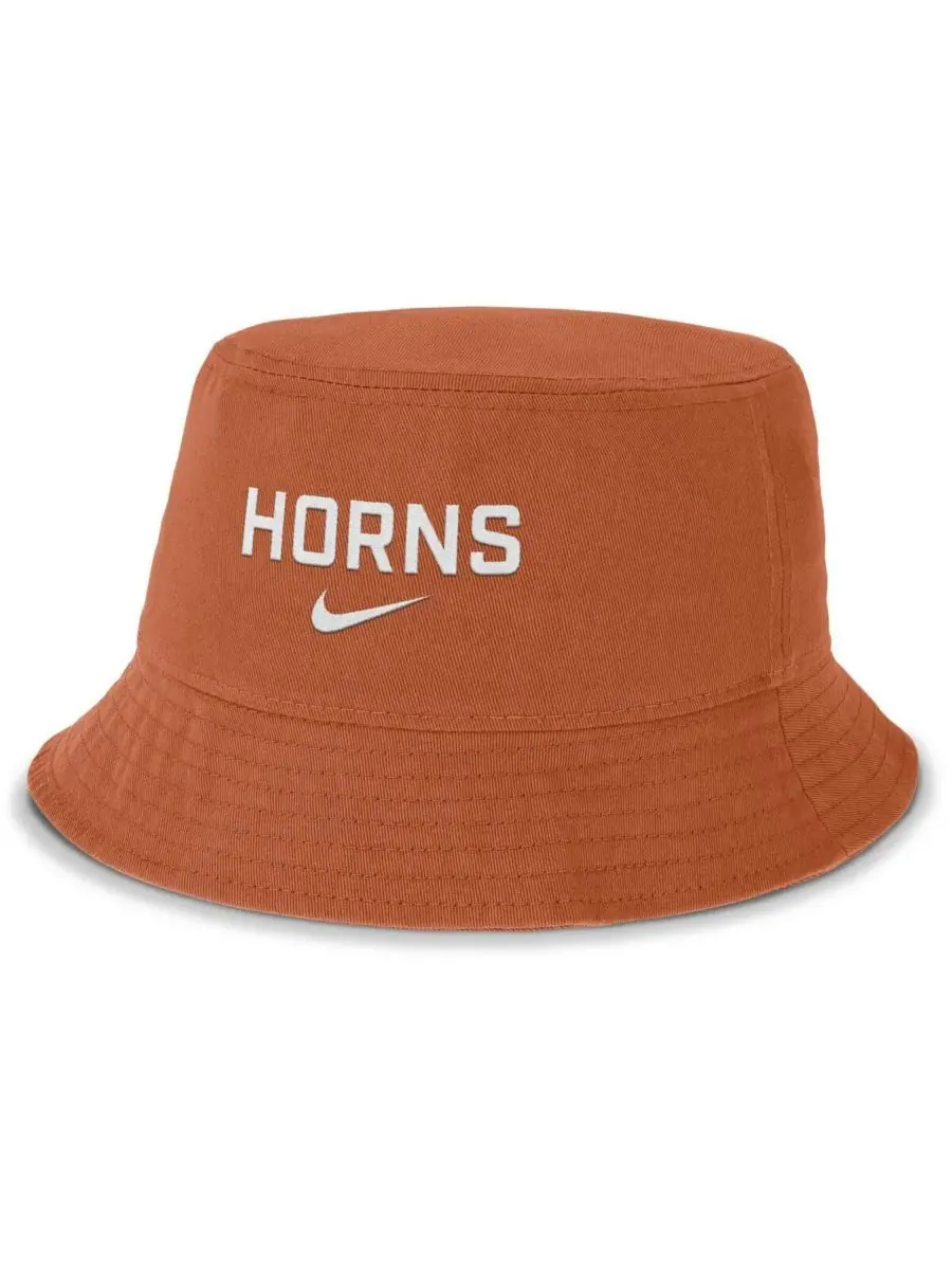 Nike Мужская оранжевая панама Texas Longhorns Apex Primetime — изображение 1 из 2, оранжевый