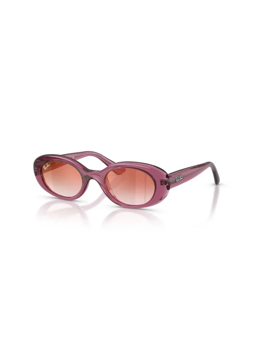 Детские солнцезащитные очки овальной формы, RB9141S Ray-Ban Jr — изображение 1 из 7, прозрачный фиолетовый