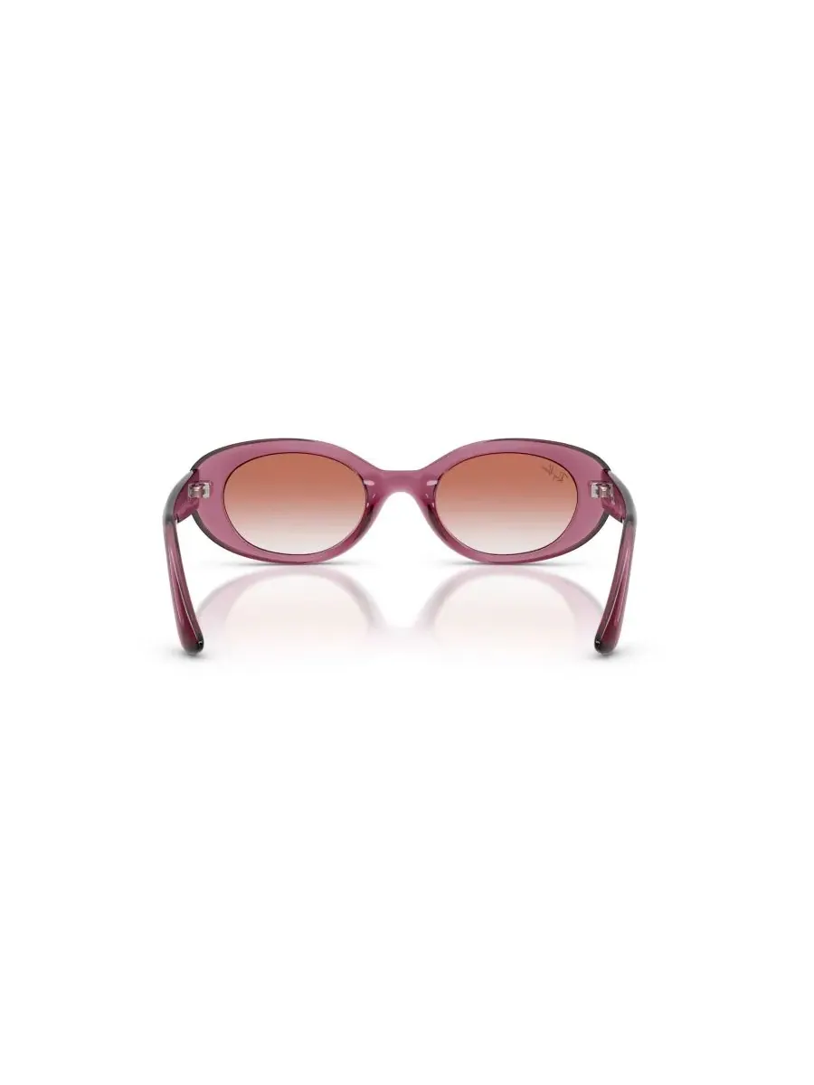 Детские солнцезащитные очки овальной формы, RB9141S Ray-Ban Jr — изображение 4 из 7, прозрачный фиолетовый