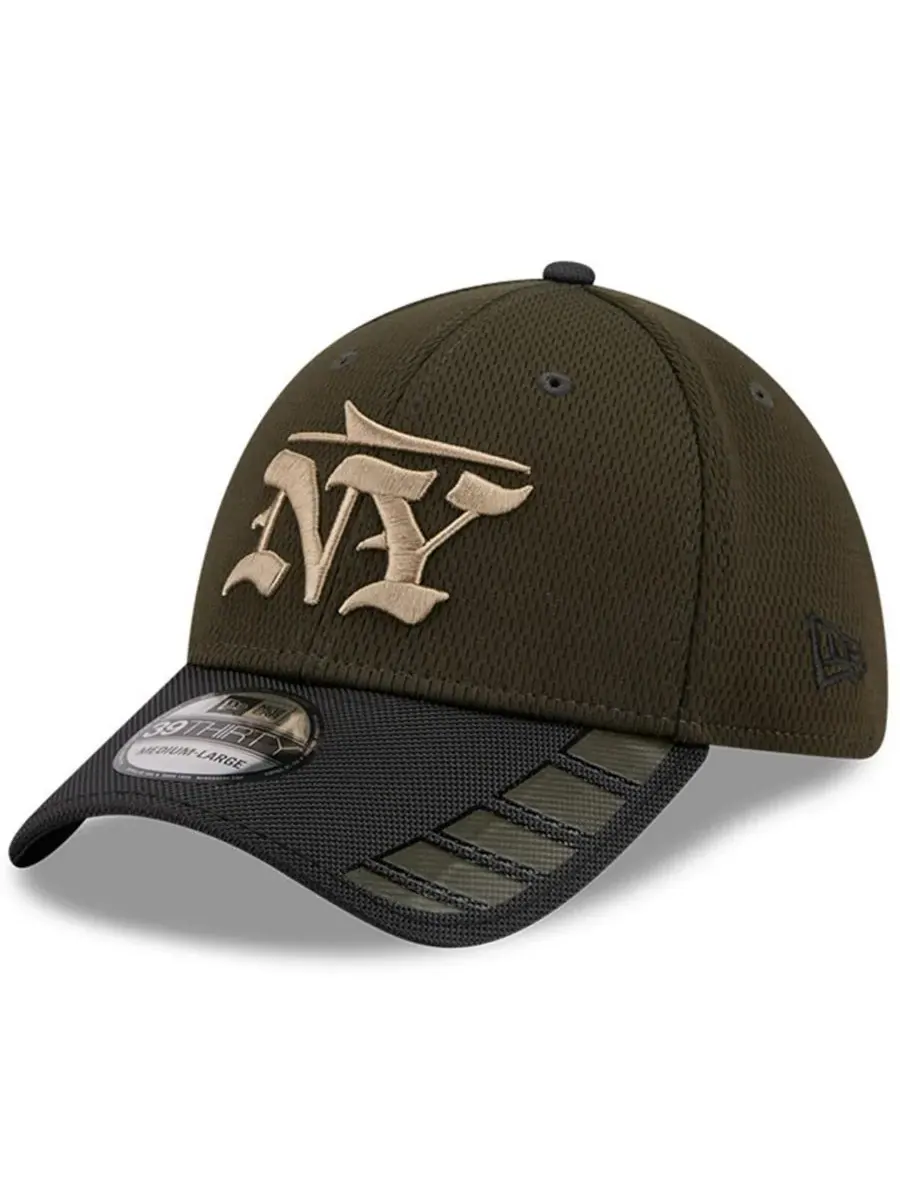 New Era Мужская кепка Gotham Green New York Jets 2025 Rivalries Collection Fan Pack 39THIRTY Flex — изображение 1 из 4