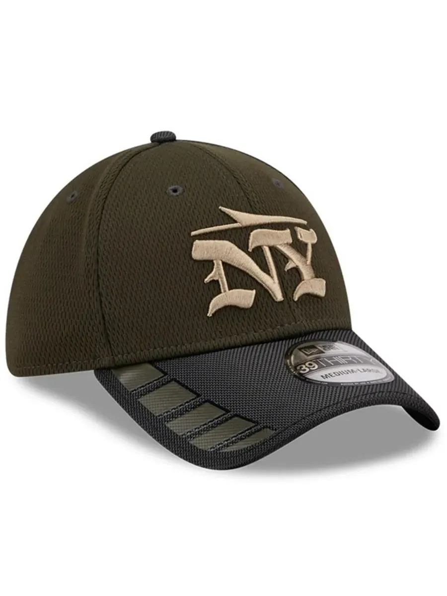 New Era Мужская кепка Gotham Green New York Jets 2025 Rivalries Collection Fan Pack 39THIRTY Flex — изображение 3 из 4