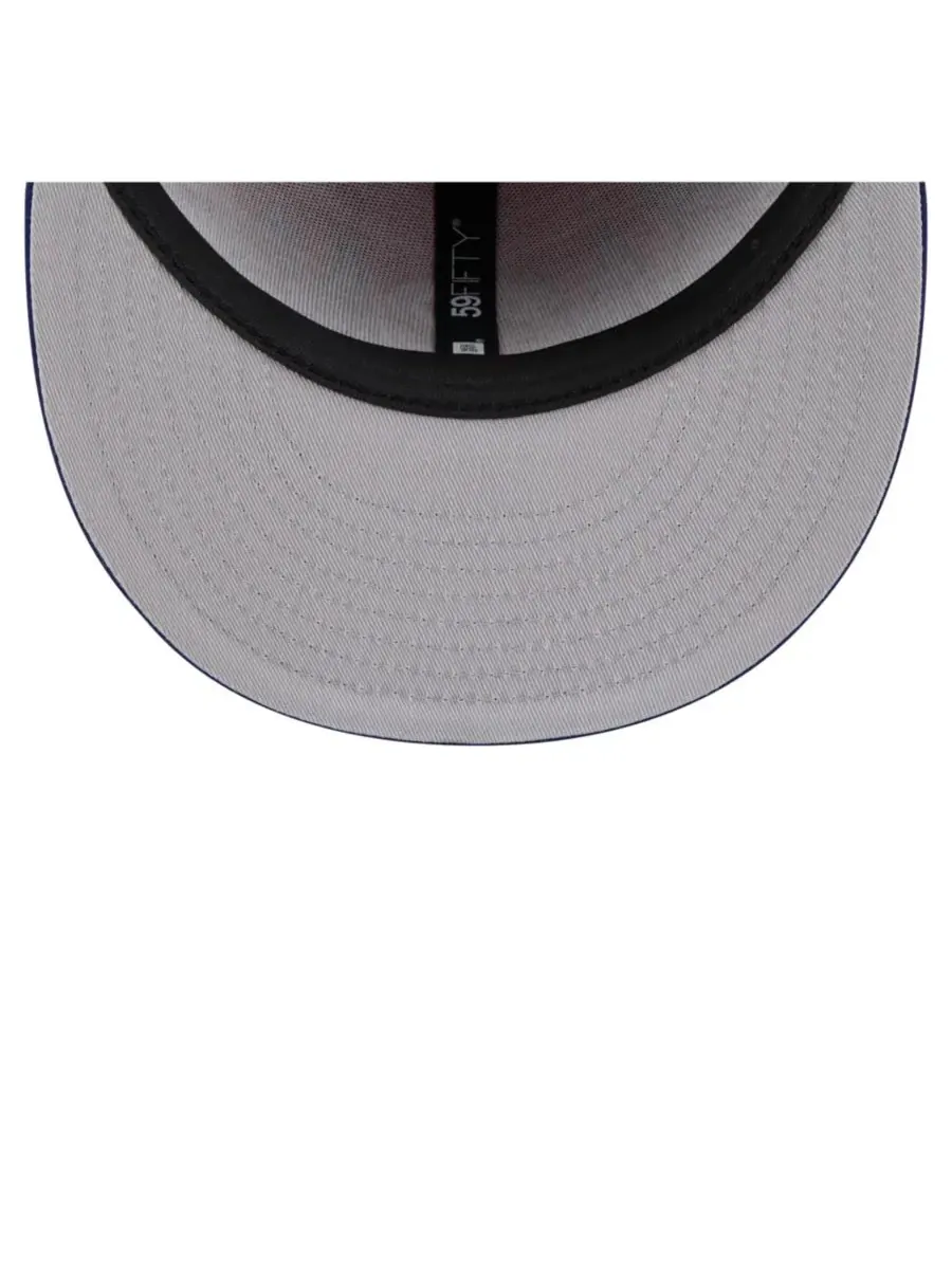 New Era Мужская бейсболка 59FIFTY в стиле ретро с красно-синим цветом и логотипом команды — изображение 5 из 5, красный