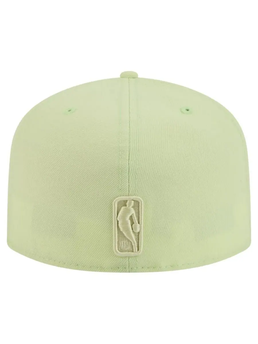 New Era Мужская зеленая бейсболка Boston Celtics Colorpack A-Frame Pinch Front 59FIFTY Fitted Hat — изображение 3 из 5