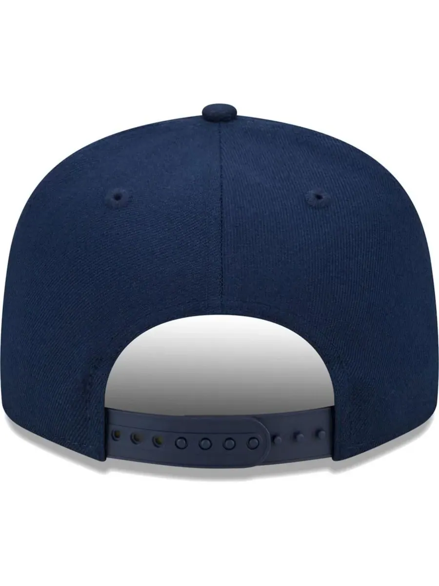 New Era Мужская темно-синяя бейсболка Dallas Cowboys Main Script 9FIFTY с застежкой-регулятором — изображение 2 из 4
