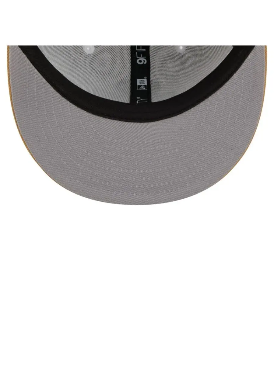 Мужская бело-золотая кепка Boston Celtics 2025/26 City Edition 9FIFTY Snapback New Era — изображение 5 из 5, белый золотистый