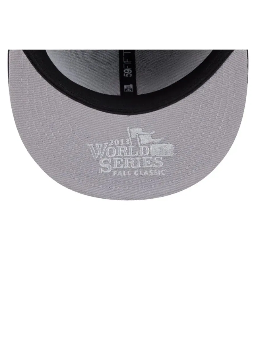 Мужская темно-синяя бейсболка Boston Red Sox Hidden Hit 59FIFTY New Era — изображение 5 из 5, темно-синий