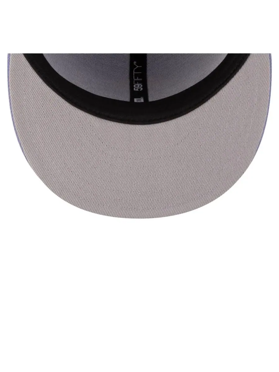 Мужская светло-фиолетовая кепка New York Mets Lavender Bloom 59FIFTY New Era — изображение 5 из 5, светлый фиолетовый