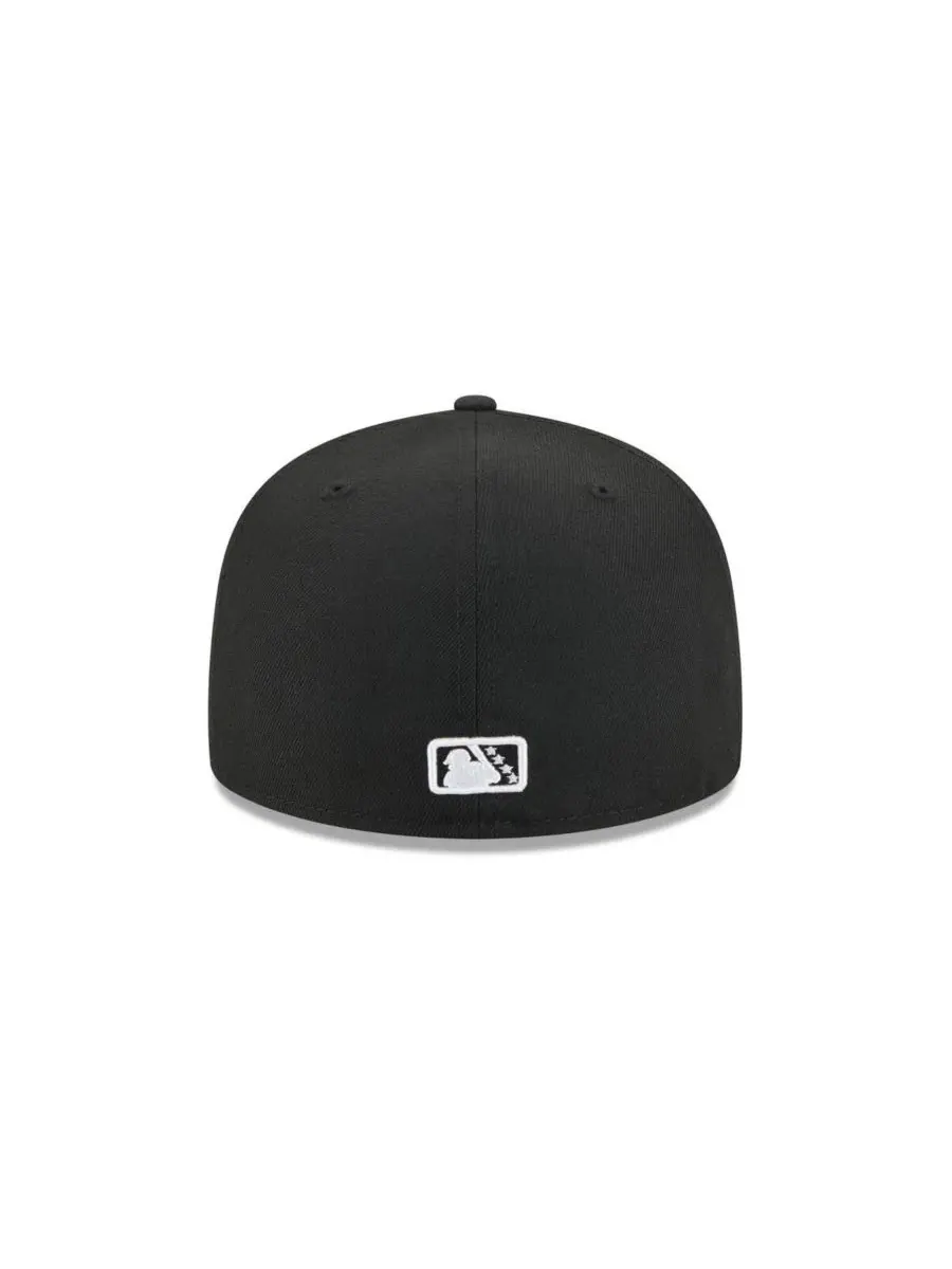 Мужская черная кепка Myrtle Beach Pelicans Theme Nights 59FIFTY New Era — изображение 4 из 4, черный