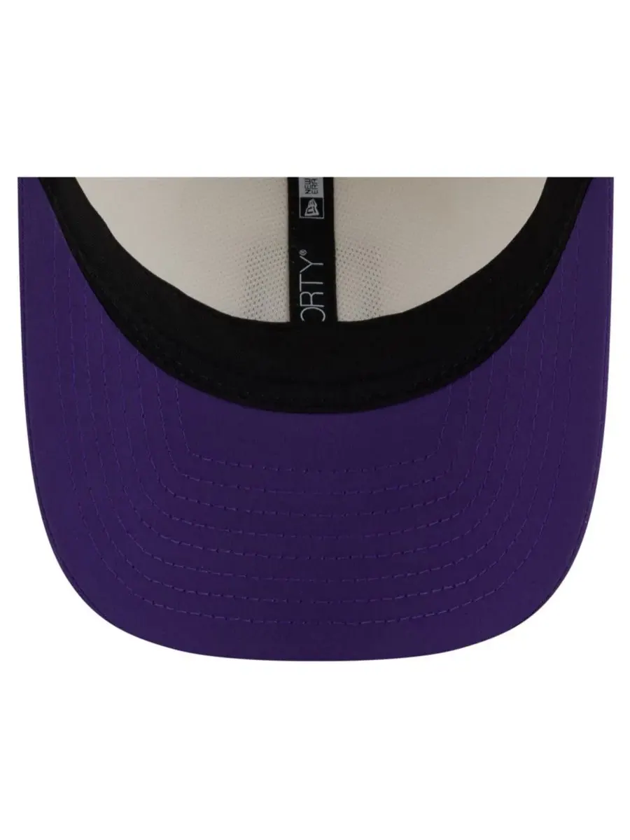 Кепка New Era 9FORTY с логотипом Minnesota Vikings — изображение 5 из 5, кремовый фиолетовый