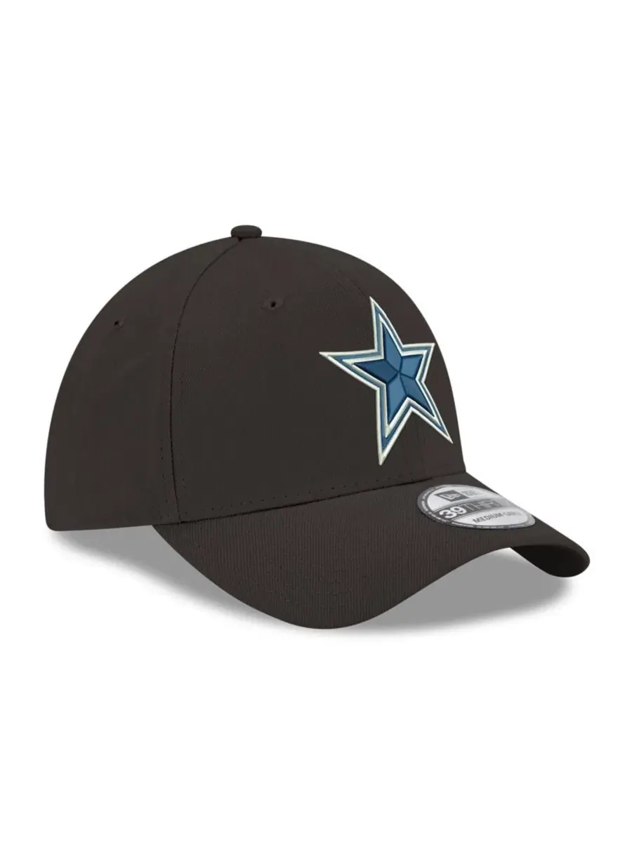 Кепка с вышитым логотипом Dallas Cowboys New Era — изображение 3 из 4, черный