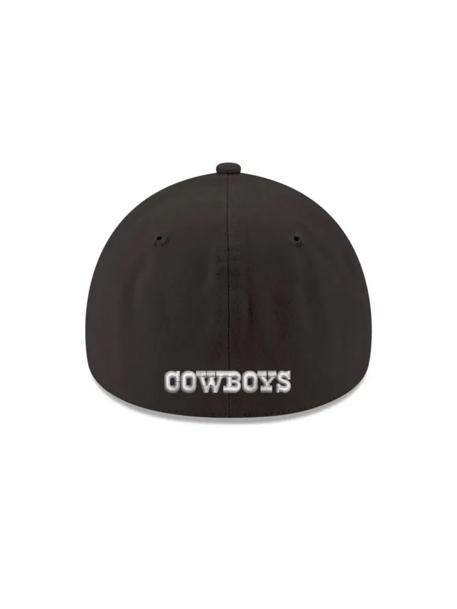 Кепка с вышитым логотипом Dallas Cowboys New Era — изображение 4 из 4, черный