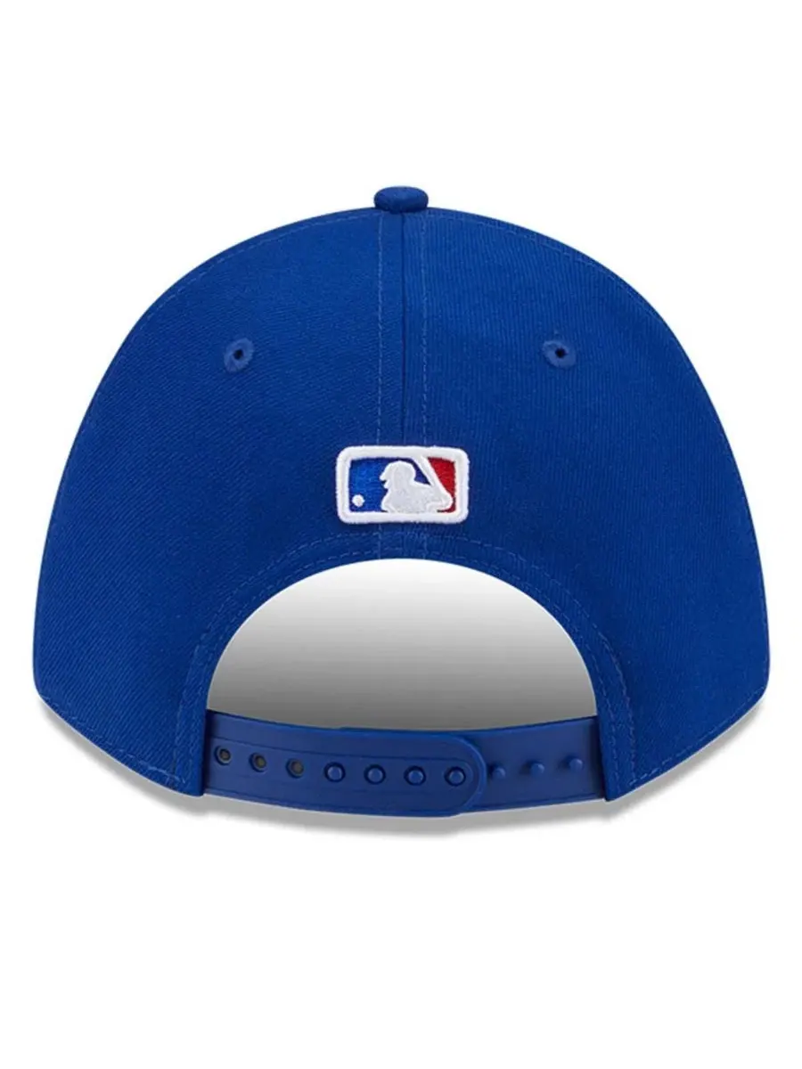 Кепка New Era 9FORTY с вышитым логотипом Chicago Cubs — изображение 4 из 5, королевский