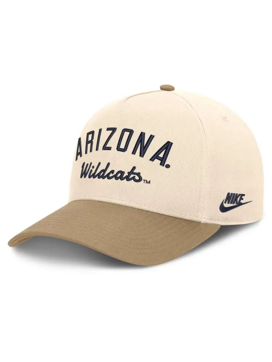 Кепка Nike Legacy Rise с вышивкой Arizona Wildcats — изображение 1 из 4, натуральный бежевый