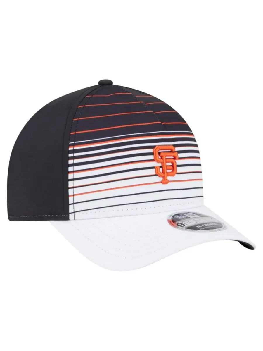 Кепка с изогнутым козырьком, с принтом, Mid Crown, Gradient 9FORTY M-Crown New Era — изображение 3 из 5, черный