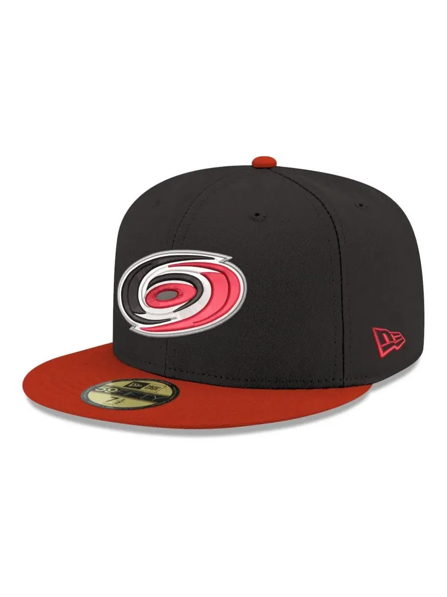 Кепка Carolina Hurricanes Core Logo Two-Tone 59FIFTY New Era — изображение 1 из 4, черный