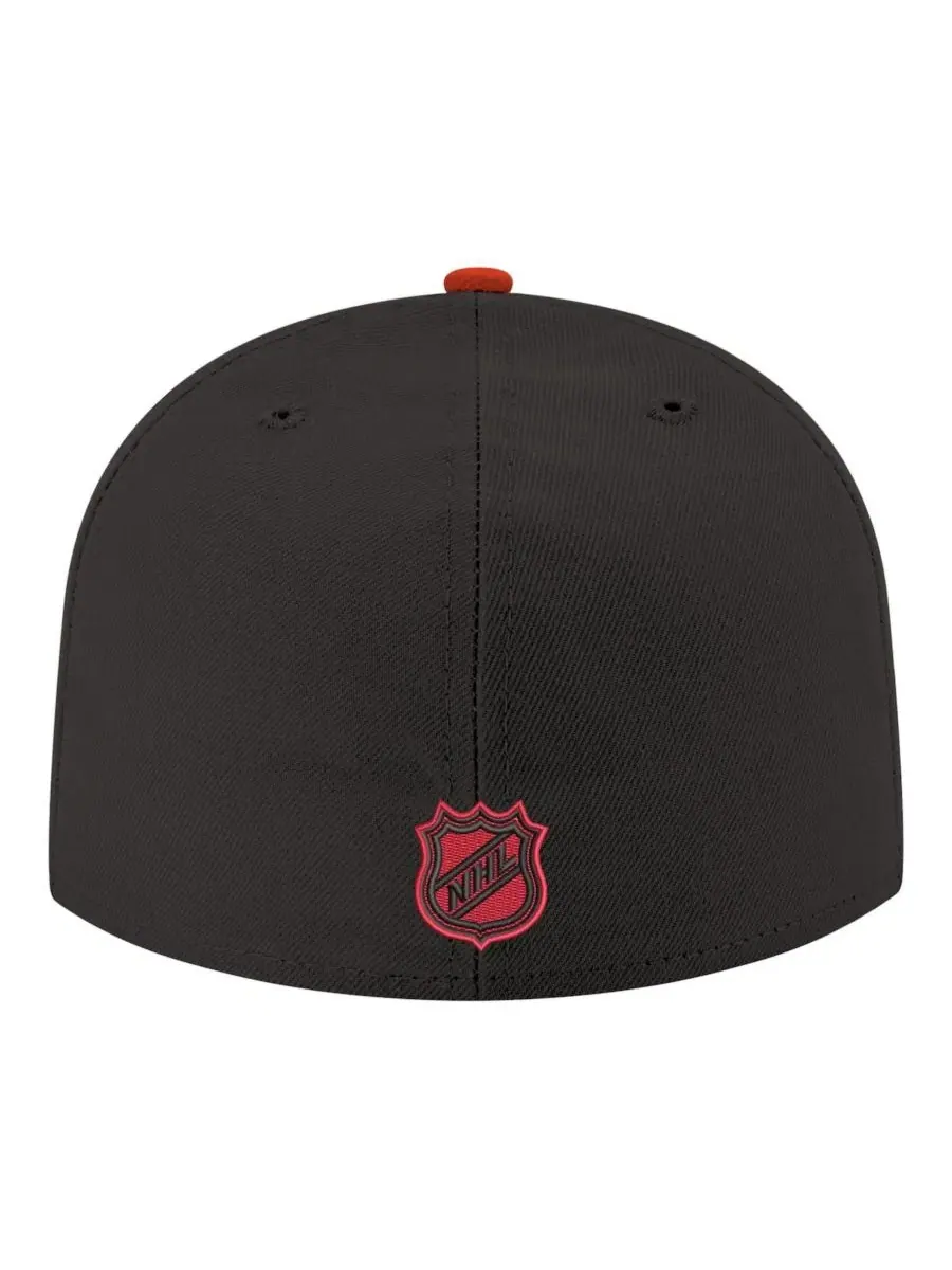 Кепка Carolina Hurricanes Core Logo Two-Tone 59FIFTY New Era — изображение 2 из 4, черный