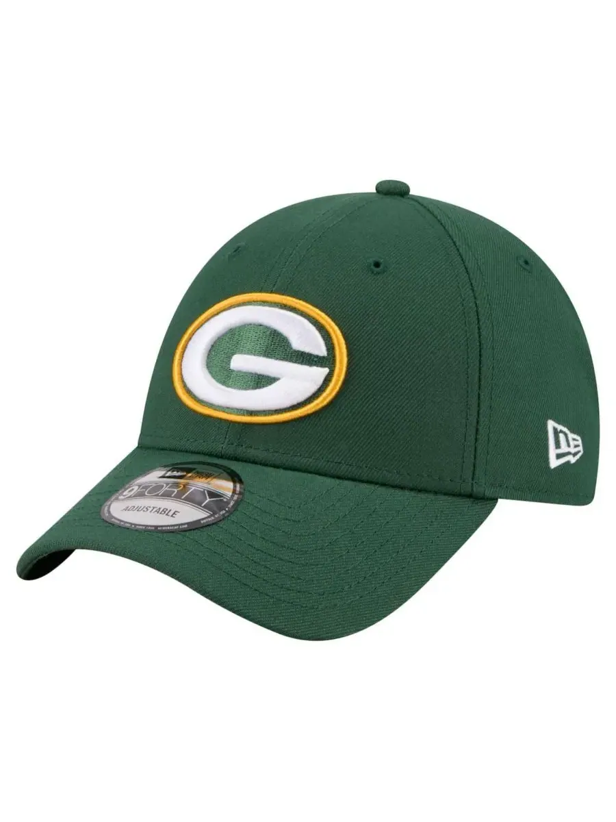 Кепка с вышитым логотипом Green Bay Packers New Era — изображение 1 из 5, зеленый